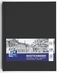 [TIM-4152623] Schetsboek Oxford Sketchbook hardcover A4 blanco 192blz zwart