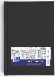 [TIM-4152626] Schetsboek Oxford Sketchbook hardcover A6 blanco 192blz zwart