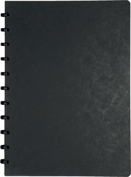[TIM-42022] Meetingbook Atoma Lyon karton A4 gelijnd 1206lz met liniaal zwart