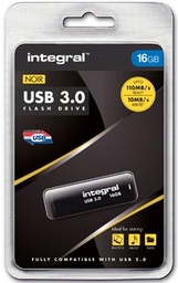 [TIM-421370] USB-stick Integral 3.0 16GB zwart