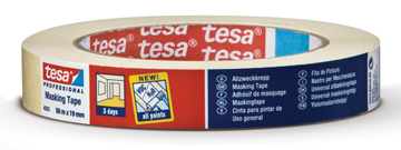 [TIM-432341] Afdekplakband Tesa krepp standard masking 25mmx50m
