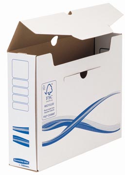 [TIM-4460102] Archiefdoos Fellowes Bankers Box Basic 342x255mm rug 80mm