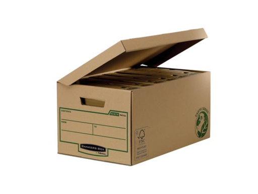 [TIM-4472205] Containerdoos Fellowes bankers box earth series flip top 54,4x29x38cm bruin