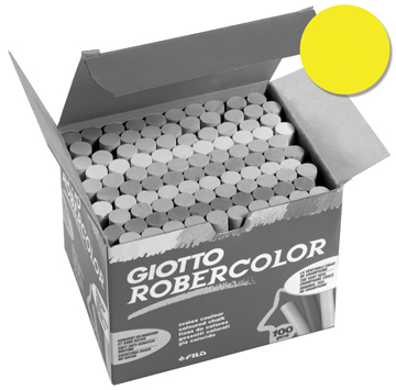 [TIM-47703] Krijt Giotto Robercolor geel (100)