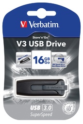 [TIM-49172] USB-stick Verbatim V3 3.0 16GB zwart