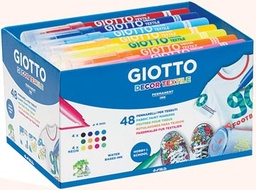 [TIM-494700] Textielstift Giotto Decor Textile assorti (48)