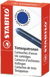 [TIM-5004100] Vulling Stabilo voor vulpen BeFab! en BeCrazy! blauw (6)