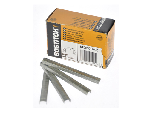 [TIM-501914Z] Nietjes Bostitch STCR5019 verzinkt 6mm (5000)
