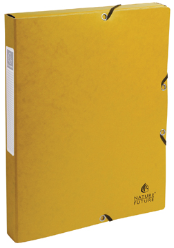 [TIM-50309E] Elastobox Exacompta karton A4 25mm geel