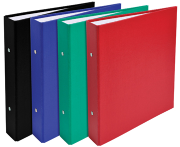 [TIM-51070E] Ringmap Exacompta PP A5 2 O-ringen 25mm rug 40mm assorti