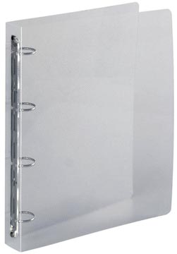 [TIM-51342E] Ringmap Exacompta PP A4 maxi 4 O-ringen 30mm rug 40mm transparant