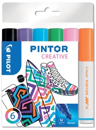 [TIM-517436] Marker Pilot Pintor Creativ medium assorti (6)