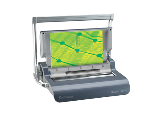 [TIM-5224101] Inbindmachine Fellowes Quasar Wire manueel voor metalen bindruggen