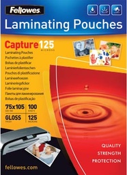 [TIM-5306901] Lamineerhoes Fellowes ImageLast Capture 75x105mm 125 micron (100)