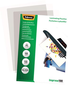 [TIM-5351002] Lamineerhoes Fellowes Impress A5 2x100µ CRC53510(100)
