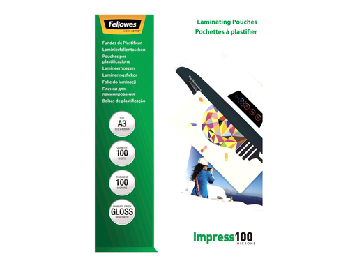 [TIM-5351111] Lamineerhoes Fellowes Impress A4 2x100µ (100)