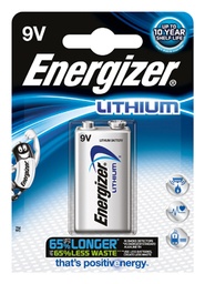 [TIM-5353328] Batterij Energizer Lithium 9V