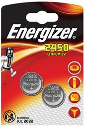 [TIM-5353817] Knoopcelbatterij Energizer Lithium CR2450 3V (2)