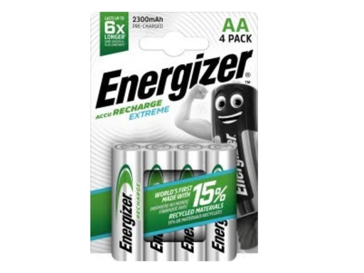 [TIM-5354169] Batterij Energizer Extrema herlaadbaar AA 2300mAh (4)