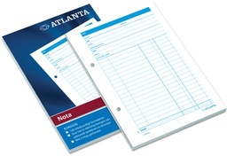 [TIM-5406030] Notitieblok Atlanta nederlandstalig 10,5x14,8cm A6 100bl