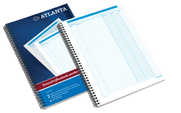 [TIM-5414011] Kasboek Atlanta A4 2-voud 2 kolommen nederlands
