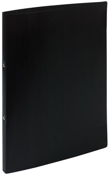 [EXA-54191E] Ringmap Exacompta PP A4 2 O-ringen 15mm rug 20mm zwart