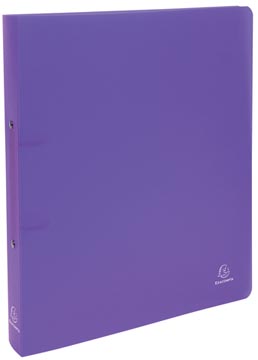 [EXA-54366E] Ringmap Exacompta Chromaline PP A4 maxi 2 ringen 30mm rug 40mm transparant paars