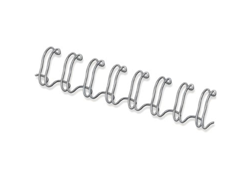 [TIM-54451] Bindrug Fellowes metaal 8mm zilver (100)(CRC54451)