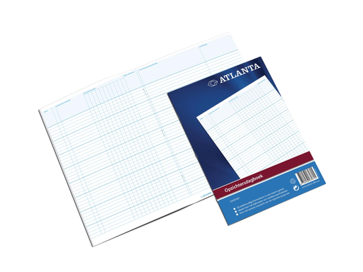 [TIM-5492401] Opzichterdagboek Atlanta nederlandstalig 21x29,7cm A4 20bl
