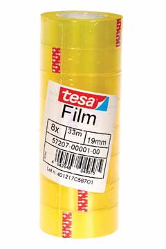 [TIM-57207T] Plakband Tesa Standard 19mmx33m (8) voor kleine afroller