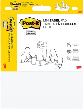 [TIM-577SS] Mini Meeting Chart Post-It 457x381mm blanco (20)