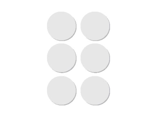 [TIM-580032] Etiketten Apli Ø 32mm wit (36)