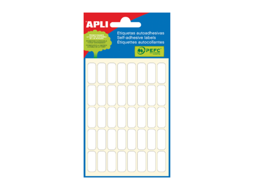 [TIM-580820] Etiketten Apli 8x20mm wit (240)