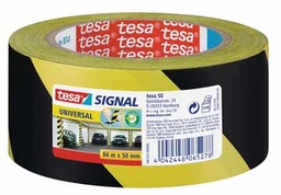 [TIM-5813300] Signalisatietape Tesa 50mmx60m geel/zwart