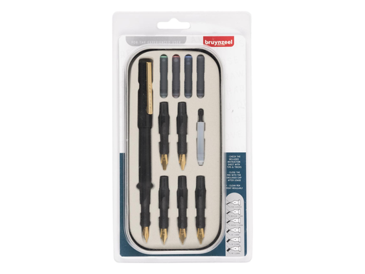 [TIM-6034414] Kalligrafiepen Bruynzeel Creactives 14-delig