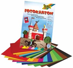 [TIM-606F] Fotokarton Folia 22x33cm 300gr assorti (10)