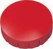 [TIM-6162425] Magneet Maul MaulSolid Ø24mm rood (10)