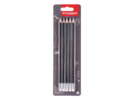 [TIM-6211005] Potlood Bruynzeel HB blister (5)
