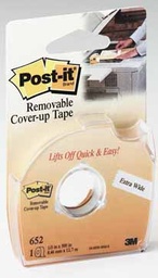 [TIM-652M] Correctietape Post-it met afroller 8mmx17,7m