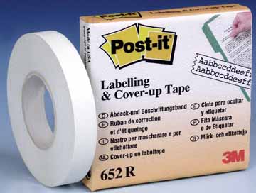[TIM-652R] Vulling Post-it voor correctietape 8mmx17,7m