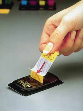 [TIM-680-31] Index Post-It Sign Here 25,4x43,2mm geel