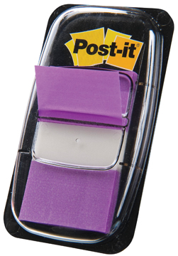 [TIM-680-8] Index Post-it Standaard 25,4x43,2mm paars