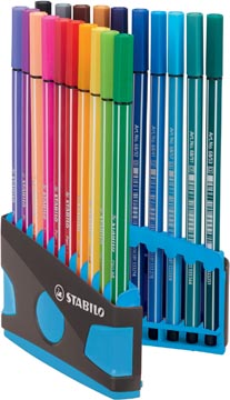[TIM-6820314] Viltstift Stabilo Pen 68 ColorParade assorti (20)