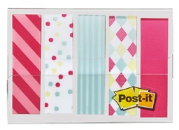 [TIM-684CAN5] Index Post-it Candy Collection 11,9x43,2mm assorti (5)