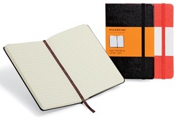 [TIM-701009] Notitieboek Moleskine harde kaft 9x14cm gelijnd 192blz zwart