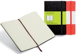 [TIM-701146] Notitieboek Moleskine harde kaft 13x21cm effen 192blz zwart