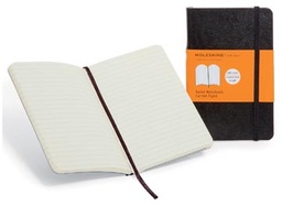 [TIM-707162] Notitieboek Moleskine soepele kaft 13x21cm gelijnd 192blz zwart