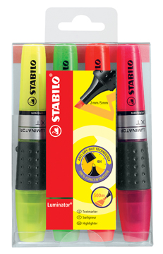 [TIM-71/4] Markeerstift Stabilo Luminator assorti (4)
