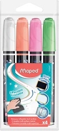 [TIM-743547] Krijtmarker Maped assorti fun etui (4)