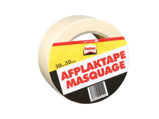 [QUA-771308] Afdekplakband masking Pattex 50mx50mm
